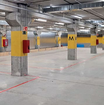 Parking interior